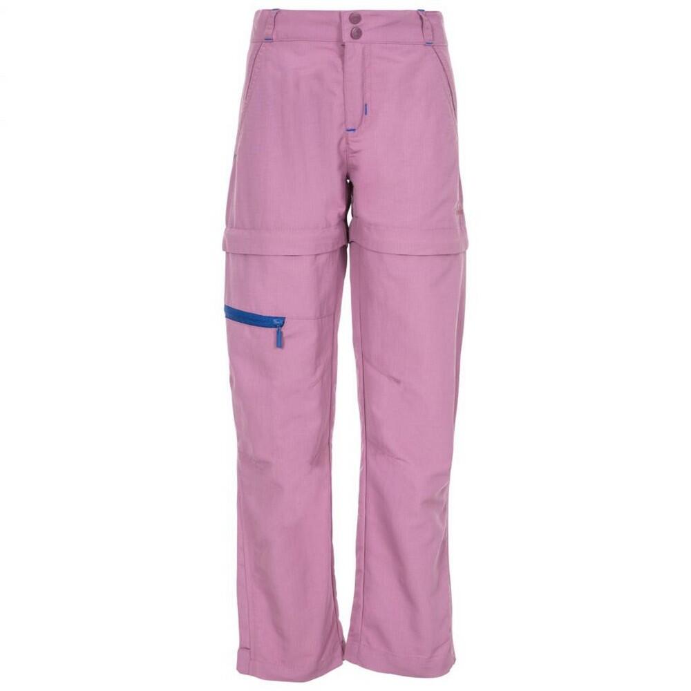 DEFENDER Unisex convertible hiking pants (Mauve)