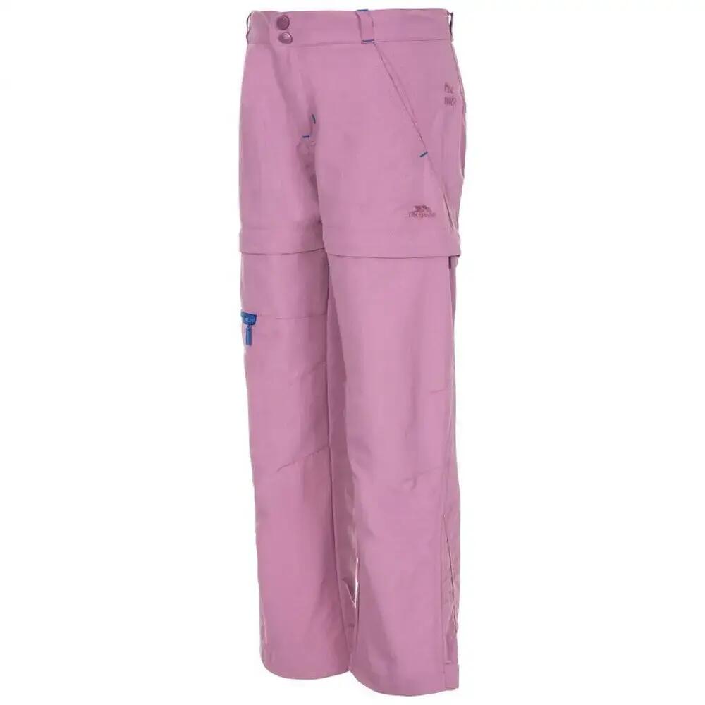 Defender Pantaloni Da Avventura Bambini Trespass Defender Adventure Malva 2/4