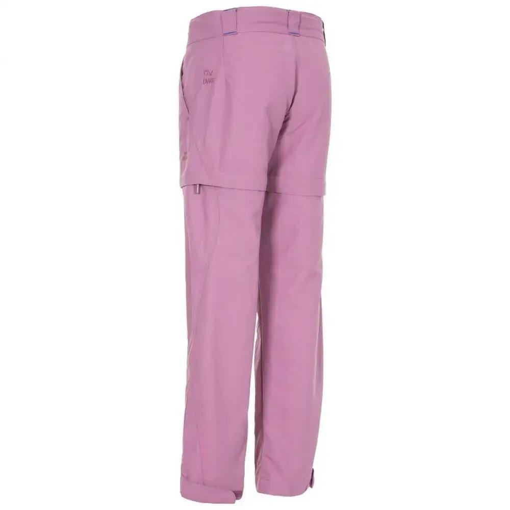 Defender Pantaloni Da Avventura Bambini Trespass Defender Adventure Malva 3/4