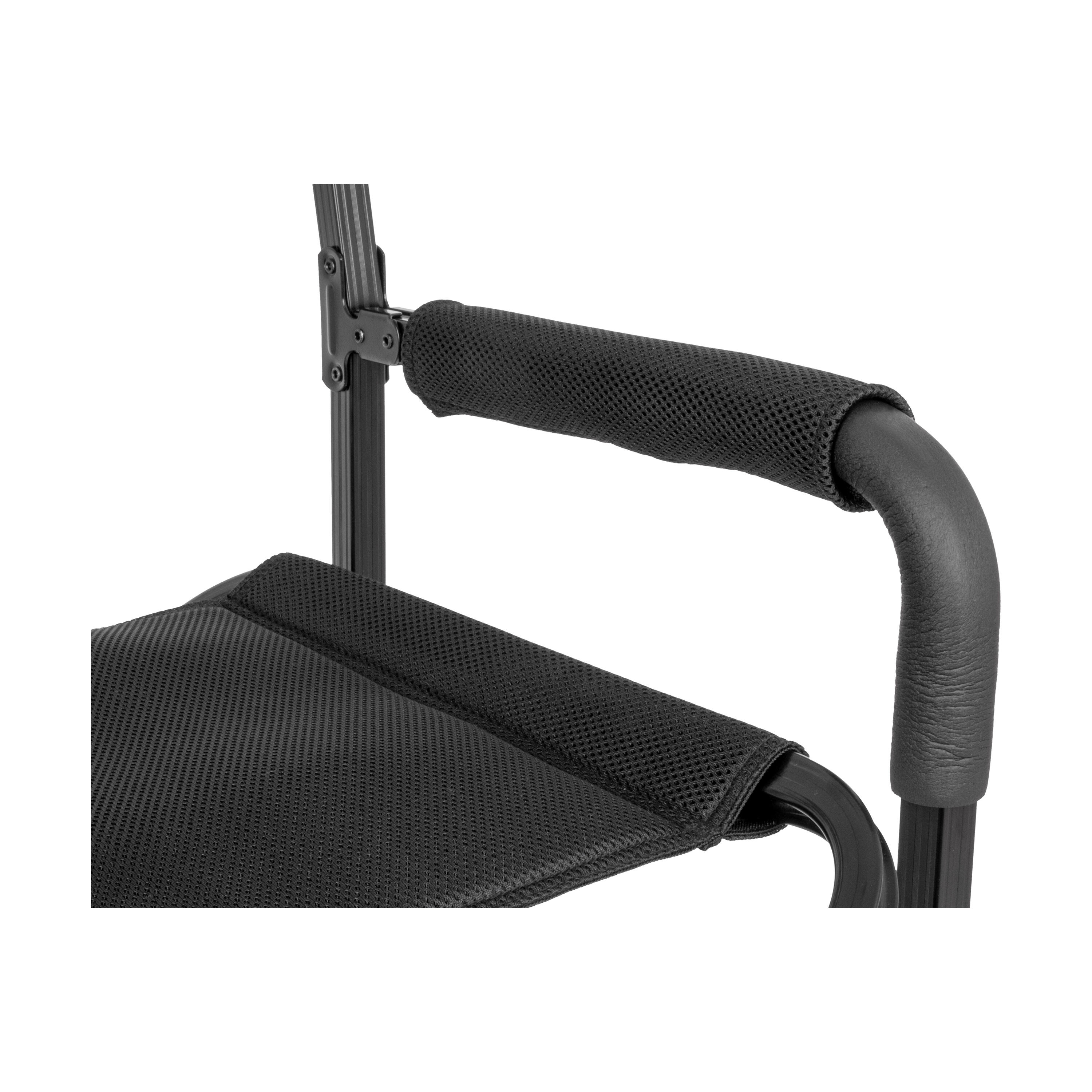 Brunner silla plegable director 3D camping negra 6/7