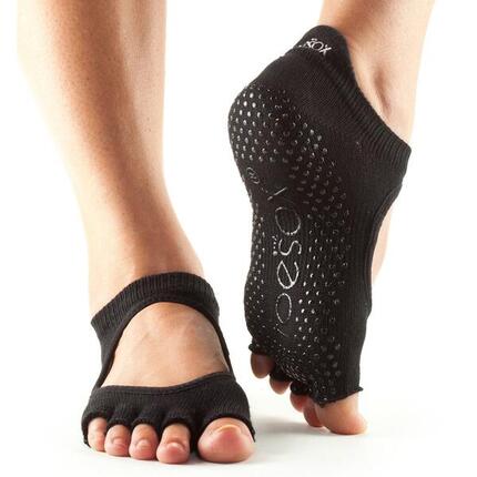 Skarpetki antypoślizgowe z bez palców krótkie ToeSox Half-Sox Bellarina do jogi