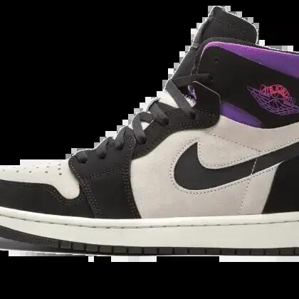 Unisex - Basketball - Shoes - Air Jordan 1 - White/Black/Pink