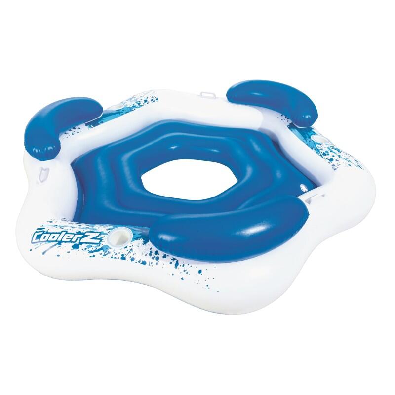 Bestway Bouée gonflable 3 places 191 x 178 cm CoolerZ 5/6