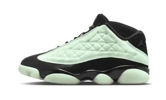scarpe - uomo - 13 Retro Low - nero/Barely Green