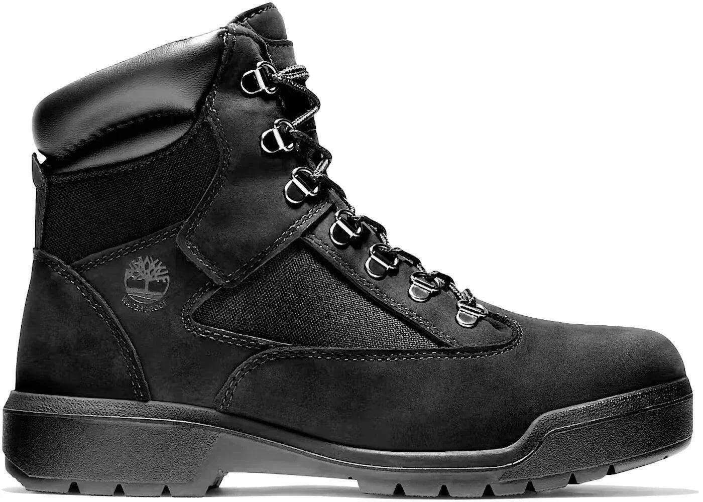Timberland Field Boot Lace Up Waterproof Black 1/2
