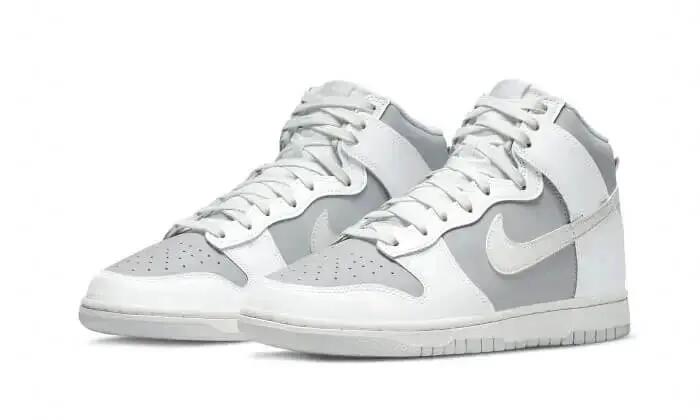 Schoenen - Basketbal - Heren - Dunk High Retro - Wit/grijs 2/3