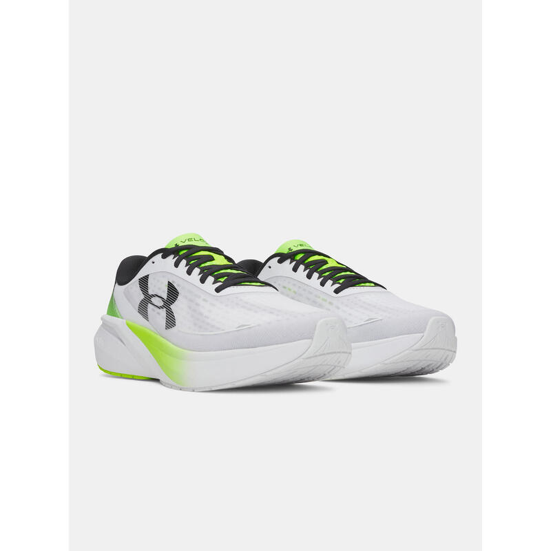 Pantofi de alergare bărbați Under Armour Velociti Pace alb/negru/gri îndepărtat