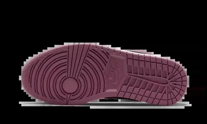 Scarpe - donna - air jordan 1 retro low - light mulberry/nero 3/3