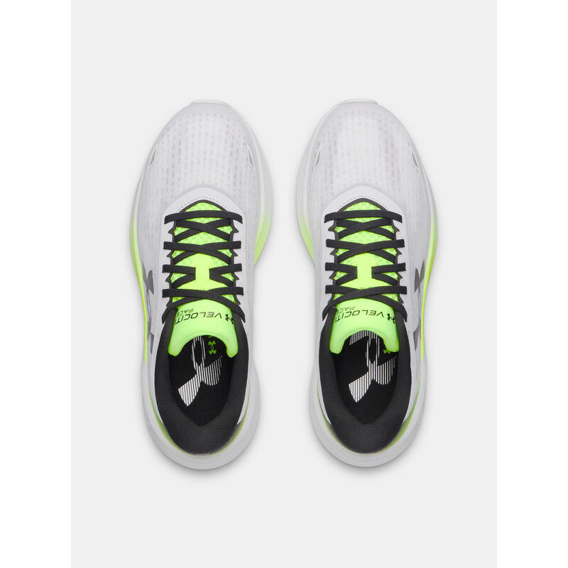 Pantofi de alergare bărbați Under Armour Velociti Pace alb/negru/gri îndepărtat