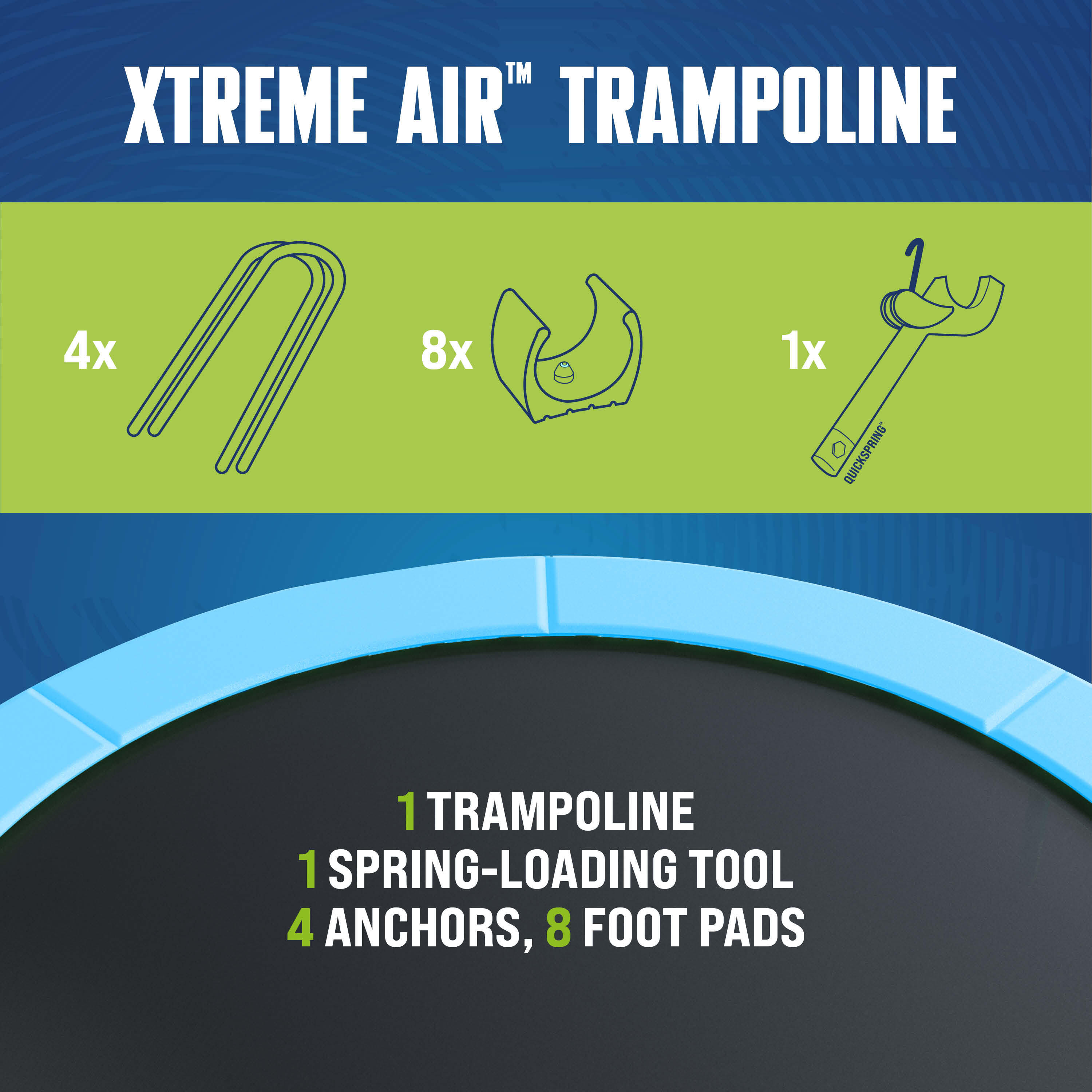 Bestway 59103 Tappeto elastico Xtreme Air per bambini da 305x255 cm 3/7