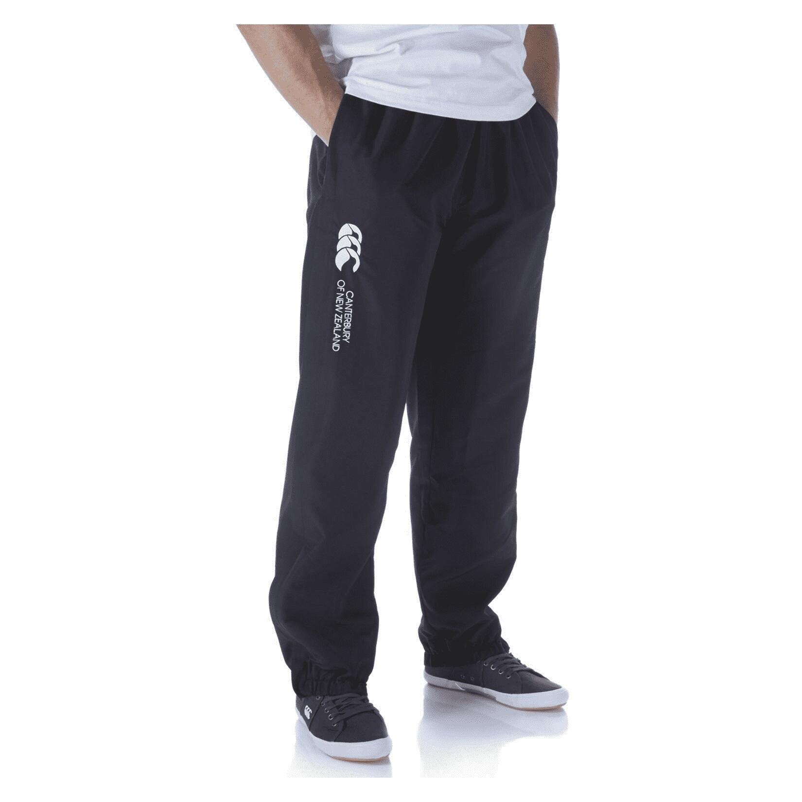 Childrens/Kids Cuffed Ankle Tracksuit Bottoms (Navy) 2/3