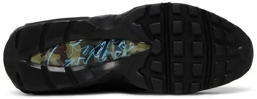 Scarpe - uomo - air max 95 sp corteiz - aegean storm/black 3/5