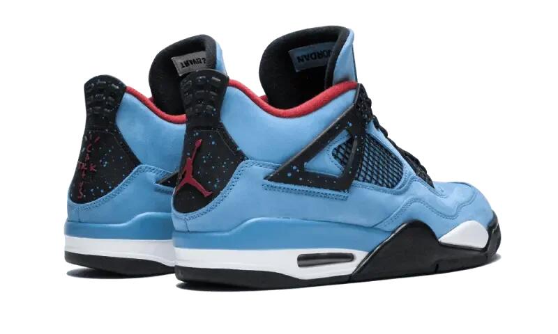 Jordan 4 Retro Travis Scott Cactus Jack 3/4