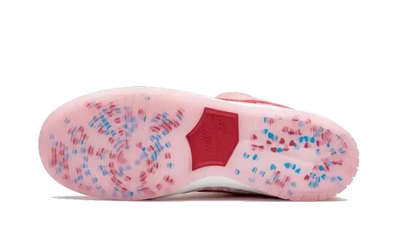 Skate - Shoes - SB Dunk Low StrangeLove - Pink/Red/White 4/6