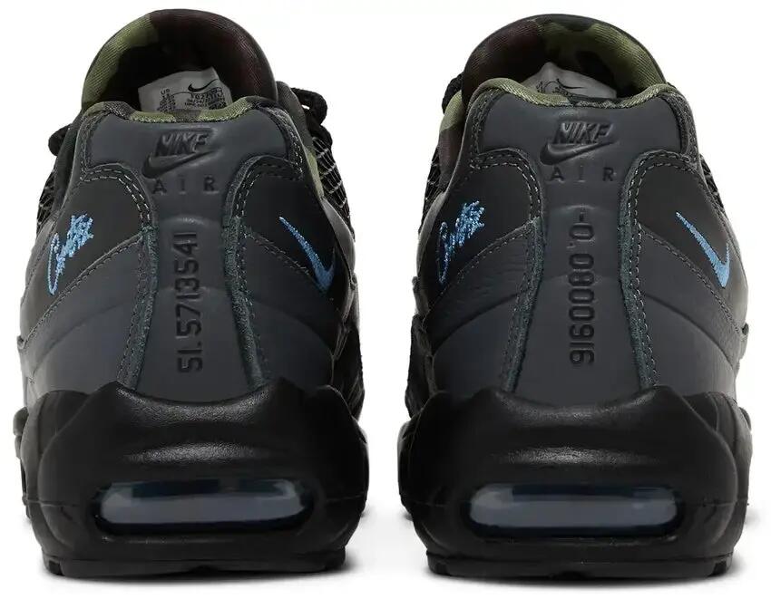 Scarpe - uomo - air max 95 sp corteiz - aegean storm/black 4/5
