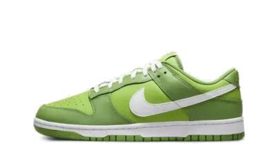 Schoenen - basketbal - unisex - dunk low - chlorophyll/wit