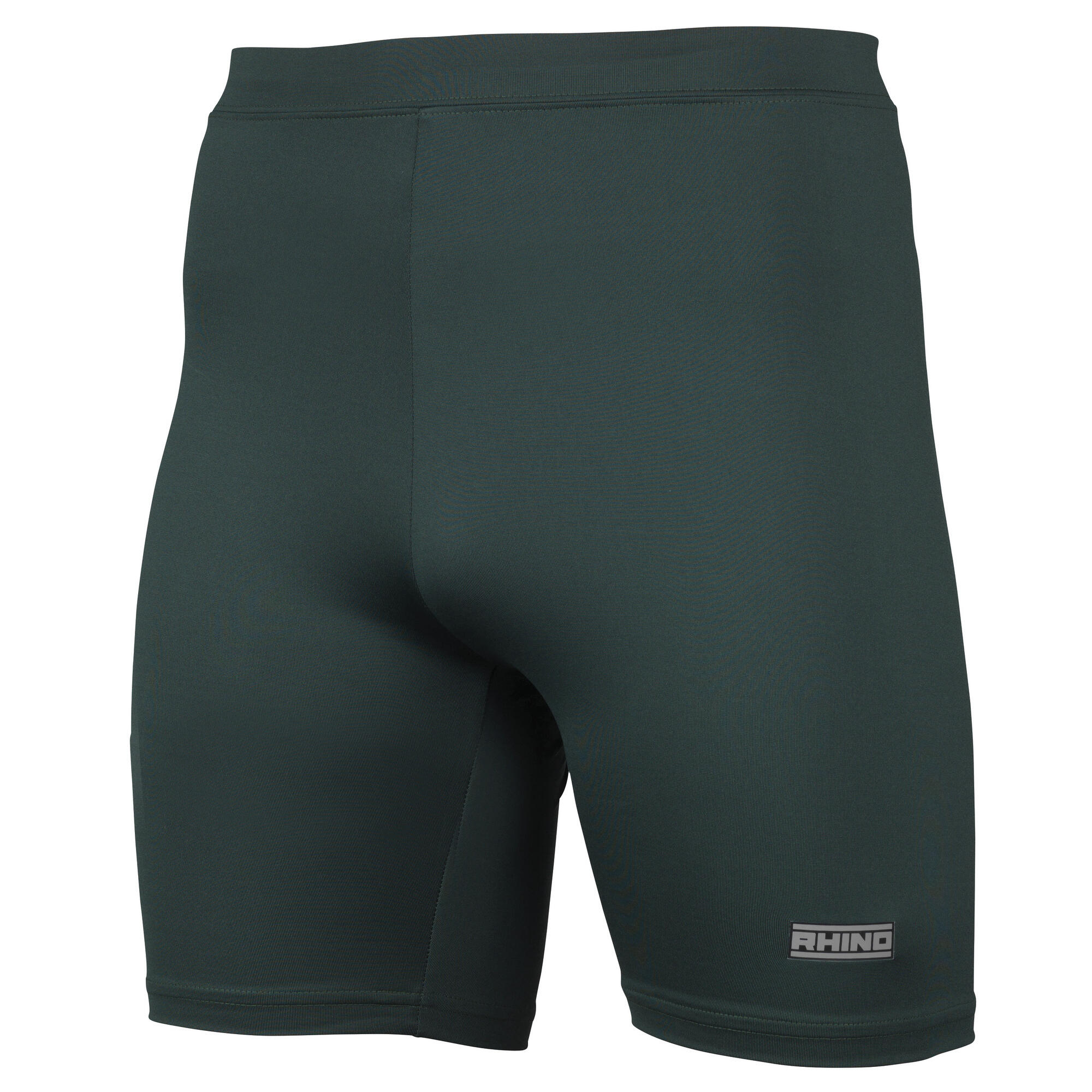 Mens Sports Base Layer Shorts (Bottle Green) 1/3