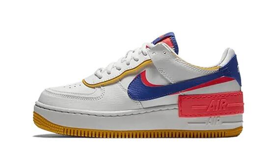 Air Force 1 Shadow White Flash Crimson Astronomy Blue - Taille : 40 EU