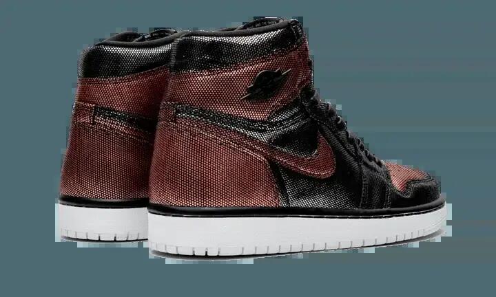 Jordan 1 Retro High Fearless Metallic Rose Gold (W) 3/4