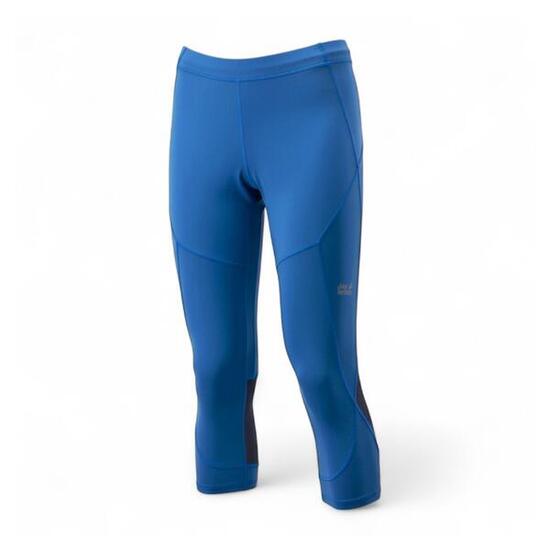 Leggings Capri Sporthose in Blau