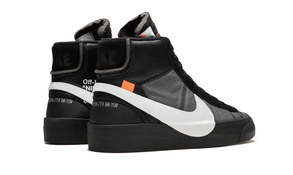 Nike Blazer Mid Off-White Grim Reaper 3/4