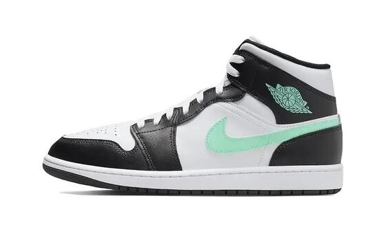 Air Jordan 1 Mid Green Glow