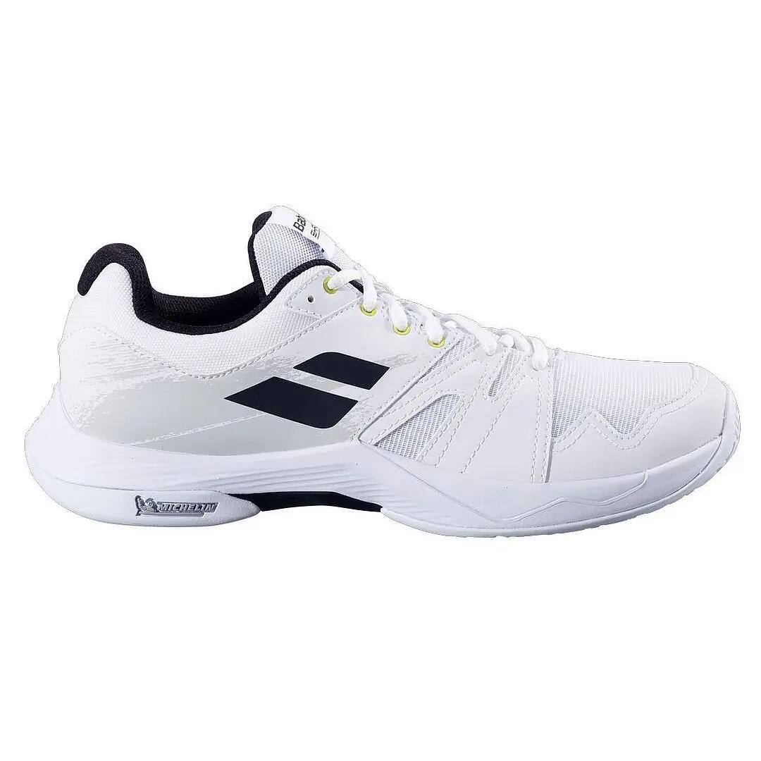Chaussures - Badminton - Homme - Légères, de maintien - Shadow Team 2 - Blanc 2/5