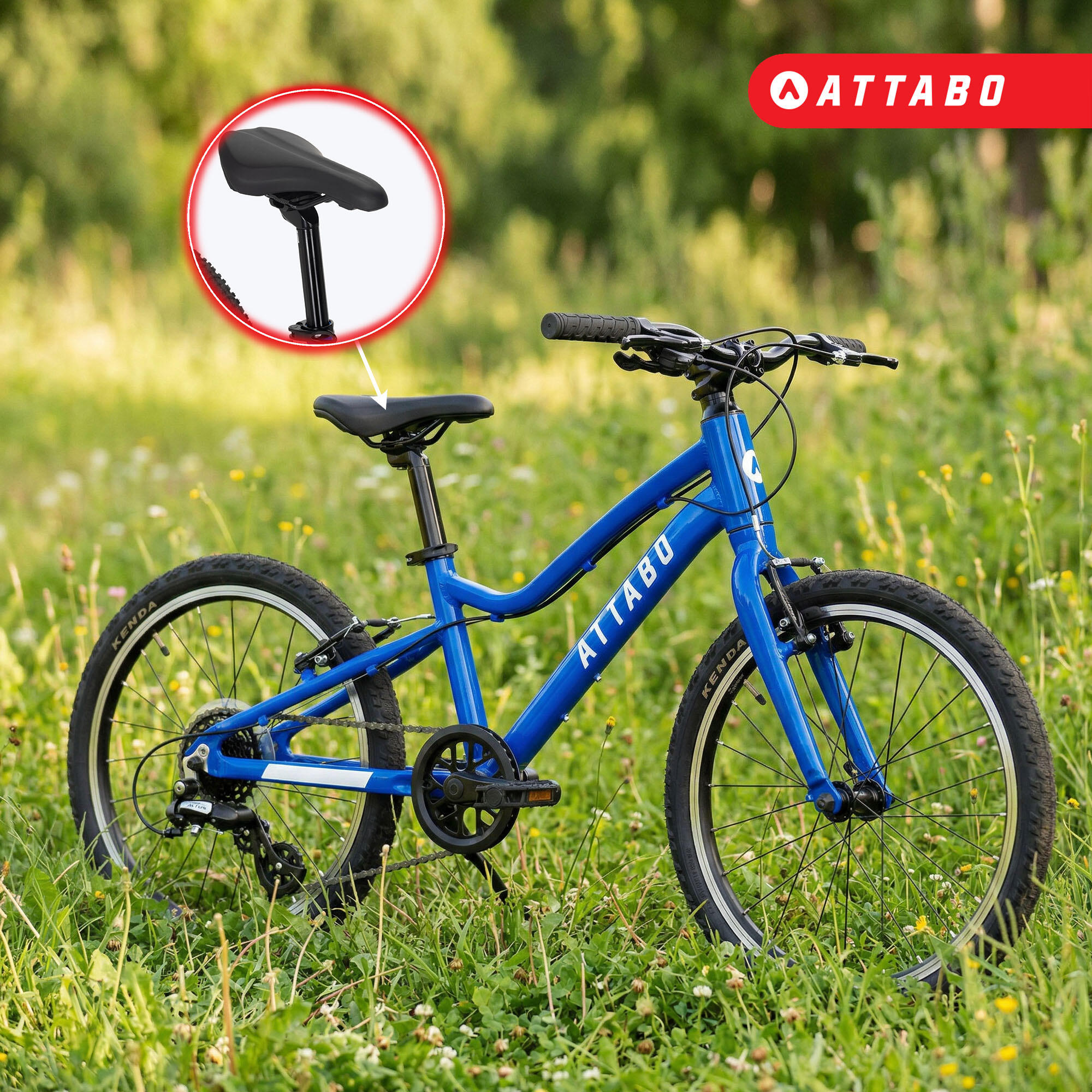 Bicicleta infantil ATTABO EASE 20" 4/7