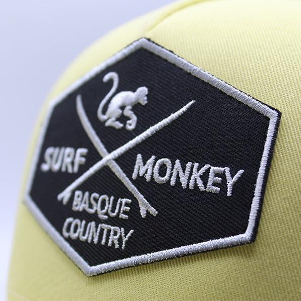 Boné Trucker - 5 Painéis / Reciclado / Adulto / Tamanho Único (Preto/Lima) 2/4