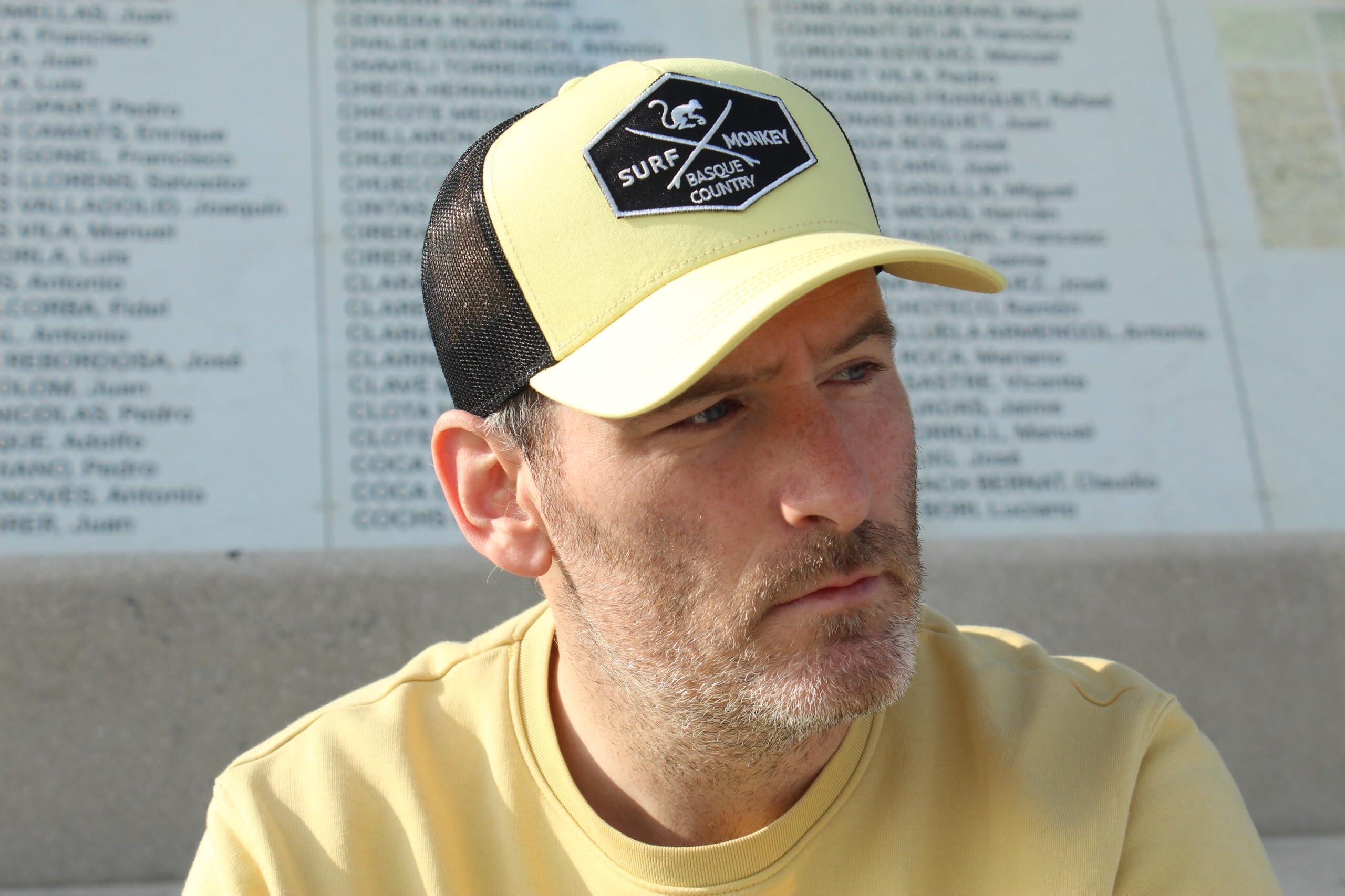 Boné Trucker - 5 Painéis / Reciclado / Adulto / Tamanho Único (Preto/Lima) 4/4