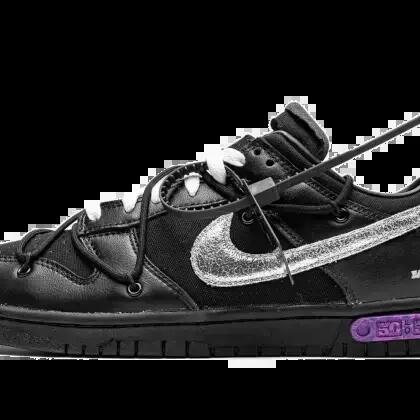 Unisex - Lifestyle - Sneakers - Dunk Low Off-White - Black