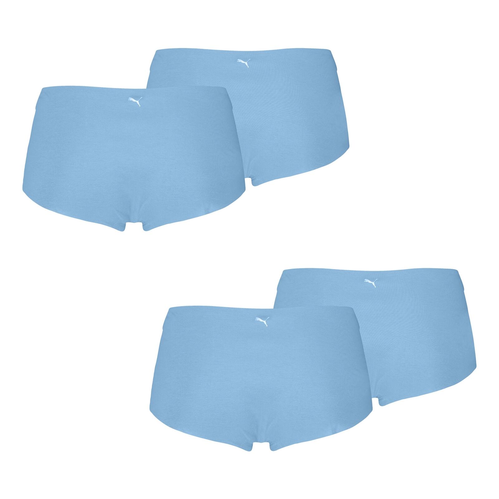 4er Pack Slips weich elastisch Damen - Invisible Ultra Soft Cotton Mini Shorts 3/3