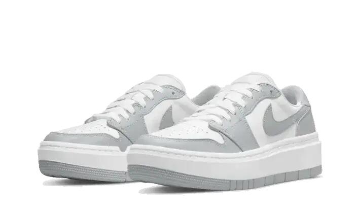 Lifestyle - Shoes - Low-top - Air Jordan 1 Low Elevate - White/Wolf Grey 2/3