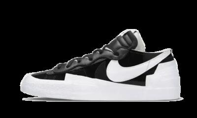 Scarpe - tempo libero - blazer low x sacai - nero/bianco