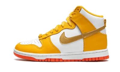 Schoenen - basketbal - dunk high - hoge top - university gold
