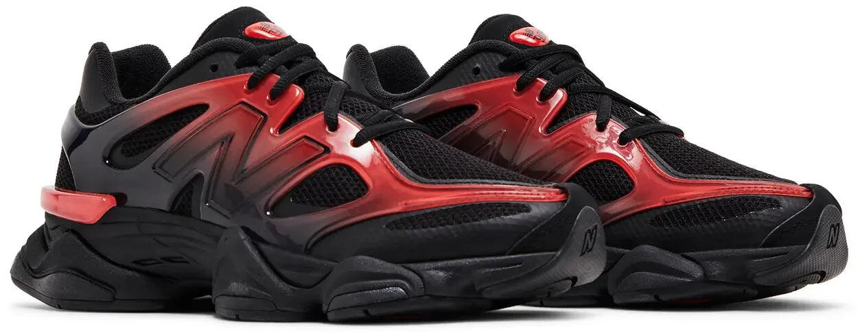 New Balance 9060 Black Red Gradient 2/5