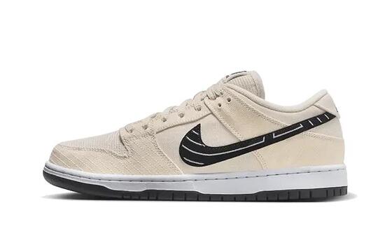 Scarpe - Skate - Unisex - Basse SB Dunk Low Albino & Preto - Fossil/Black-Sail