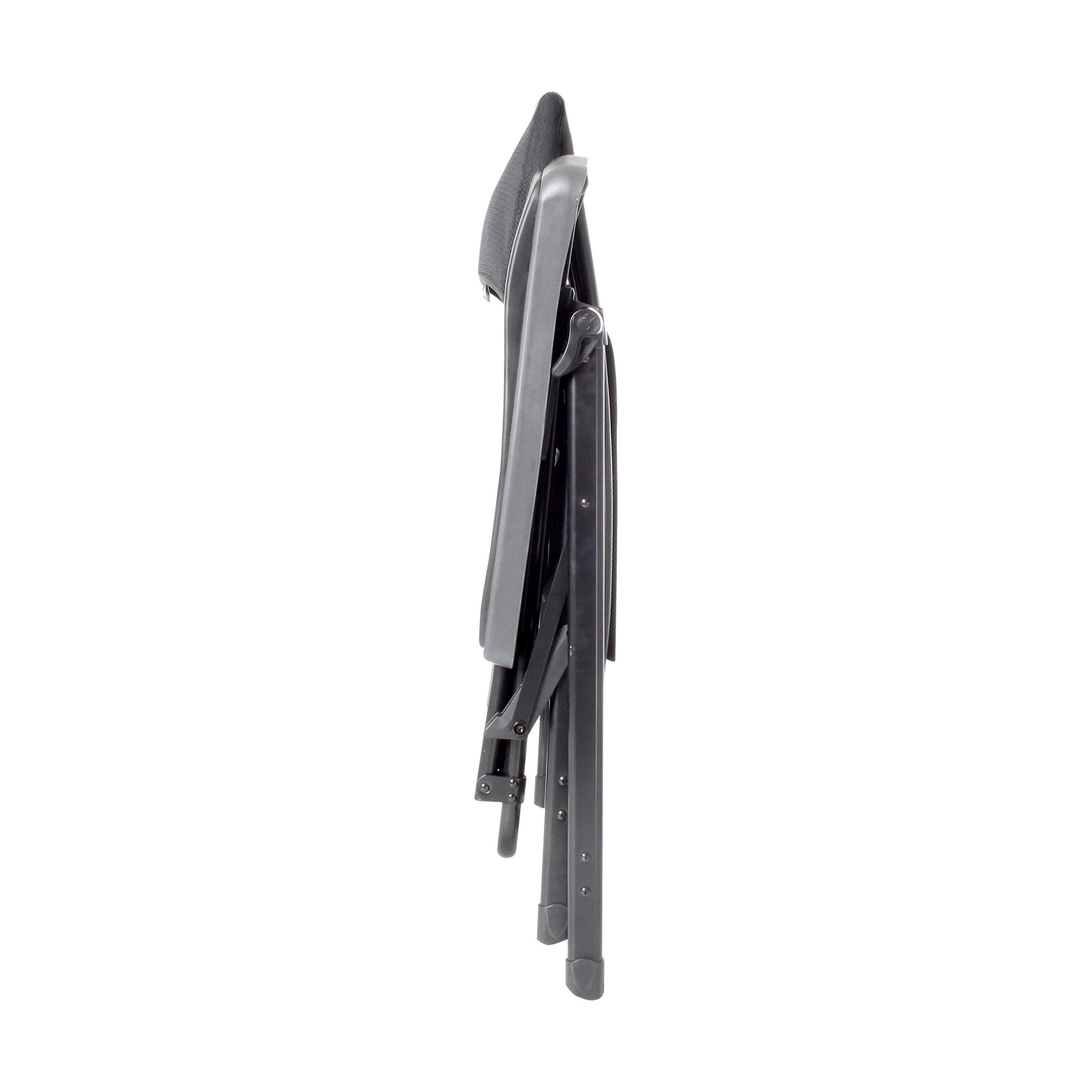 Brunner poltrona jardín relax ajustable negro Swan 3D 2/5