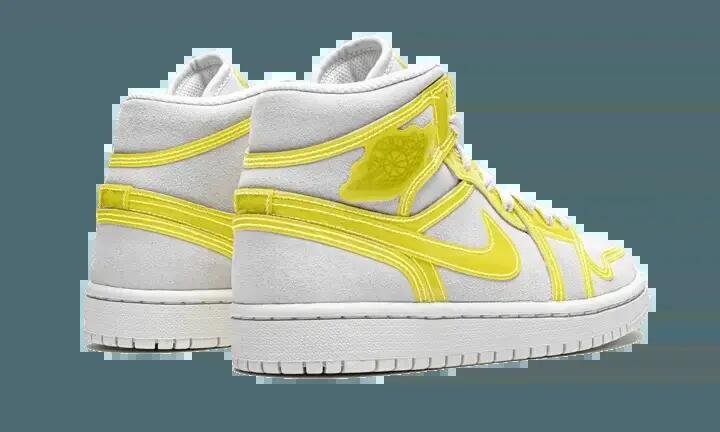 Jordan 1 Mid Opti Yellow (W) 3/4