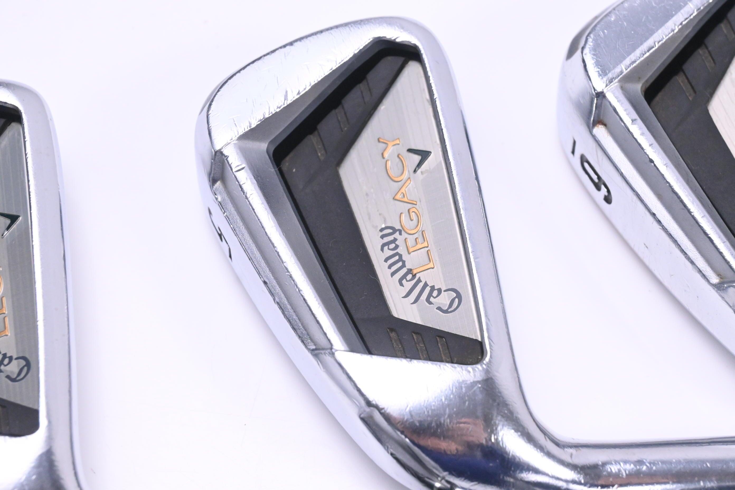 Left Hand Callaway Legacy 2010 Irons / 4-PW / Stiff Flex N.S.Pro