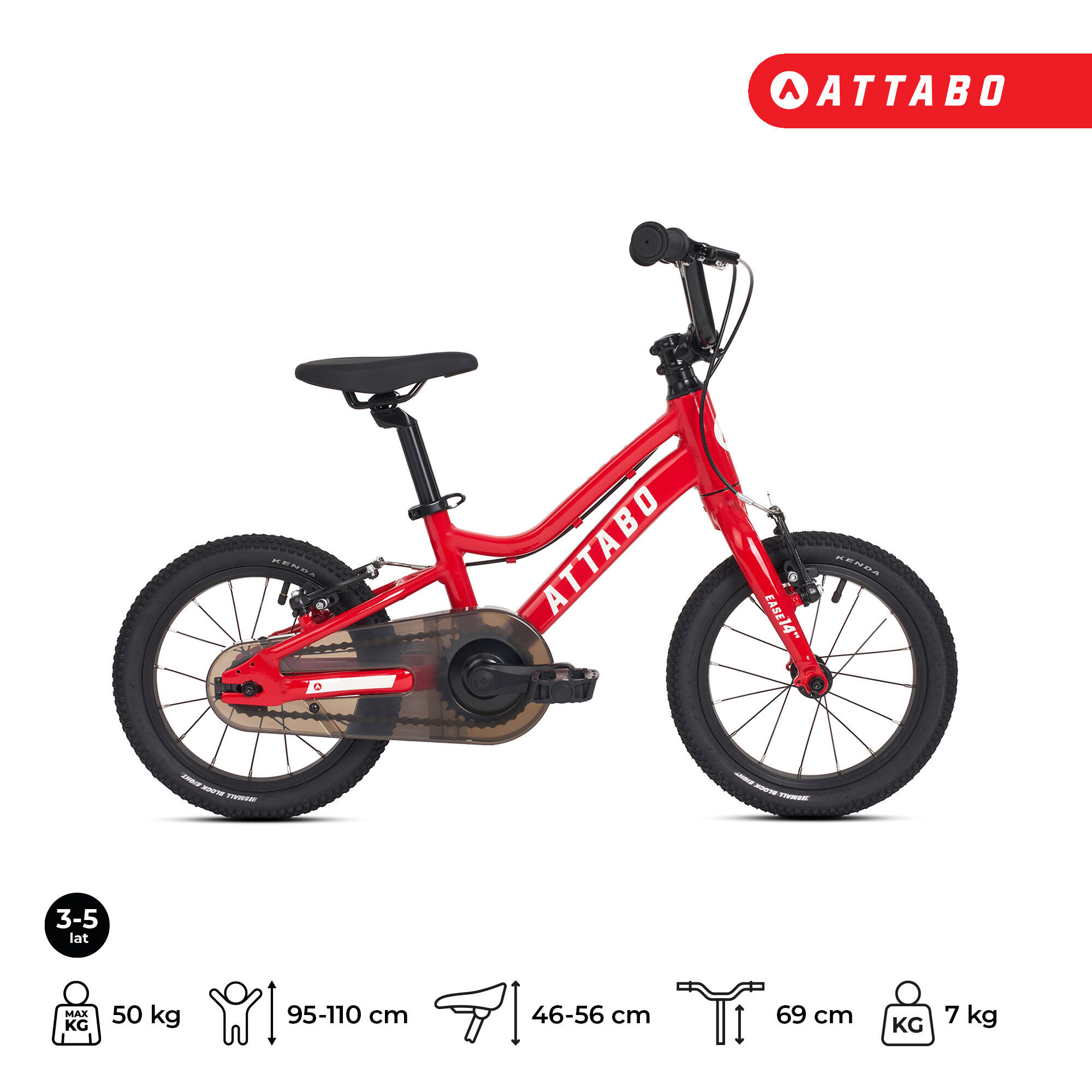 Vélo enfant ATTABO EASE 14" 2/7
