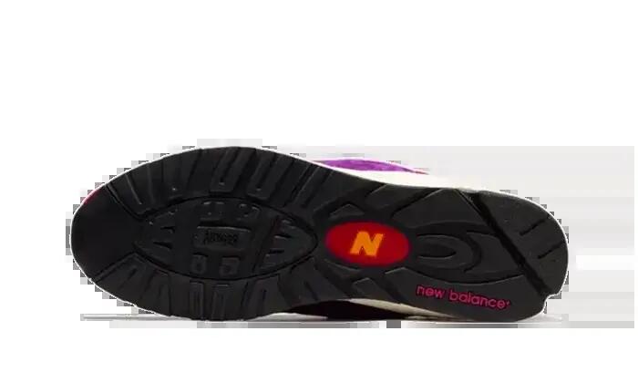 Scarpe - Running - Uomo - 990v2 Made in USA Teddy Santis - viola/giallo 3/3