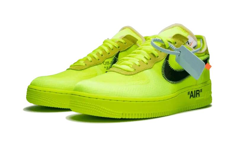 Nike Air Force 1 Low Off-White Volt 2/7