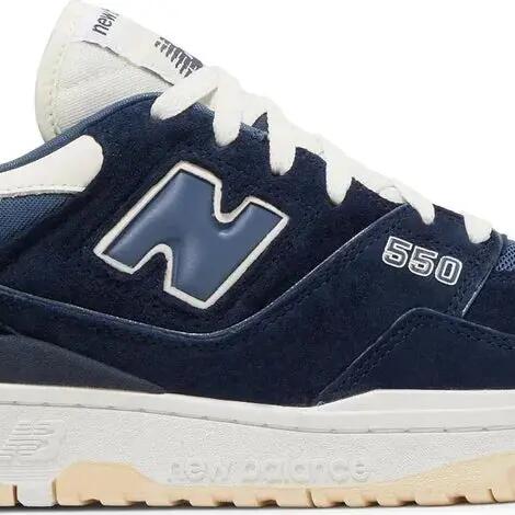 Shoes - Suede, versatile - 550 Indigo/Sea Salt