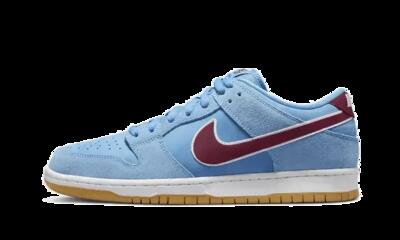Schoenen - skate - unisex - sb dunk low - valour blue/maroon
