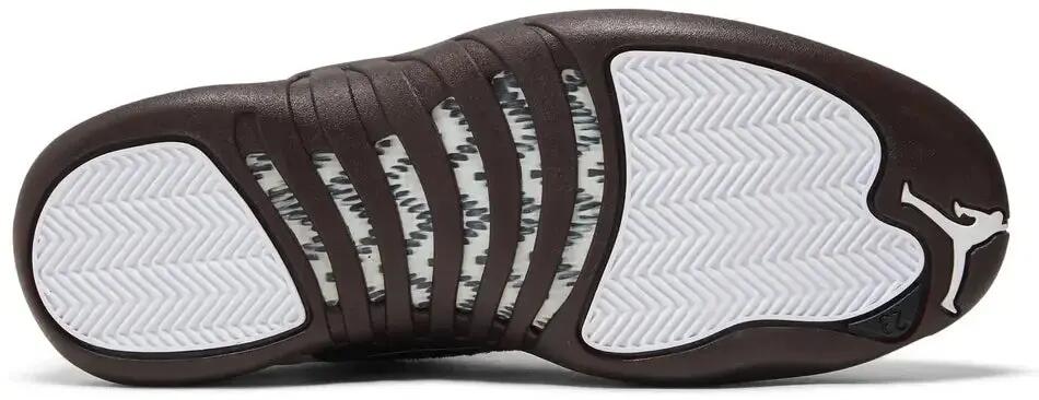 Unisex - basketball - schuhe - air jordan 12 - weiß/burgundy crush 3/5