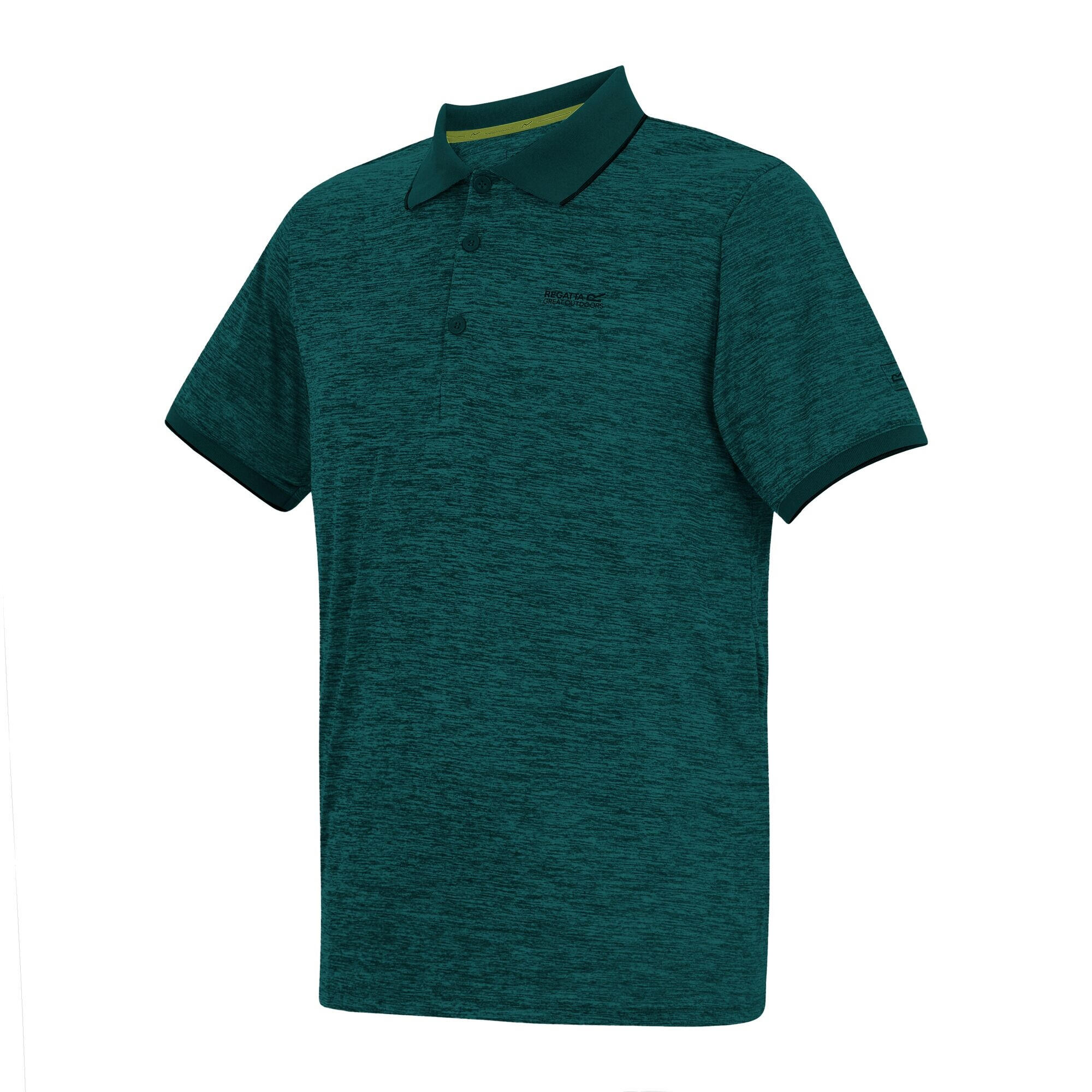 Polo REMEX Homme (Vert Méditerranéen) 3/5