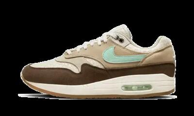 Schoenen - lifestyle - air max 1 crepe hemp - bruin/mint