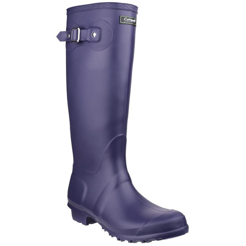 Sandringham BuckleUp Womens Wellington Boots (Purple)