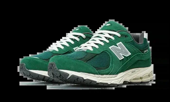 Schoenen - lifestyle - unisex - 2002r - suède - nightwatch green/grey/white 2/4